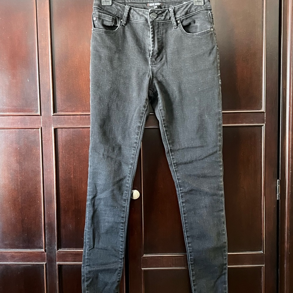 Dear John High Rise Gisele Skinny Jean - Color Black Size 26